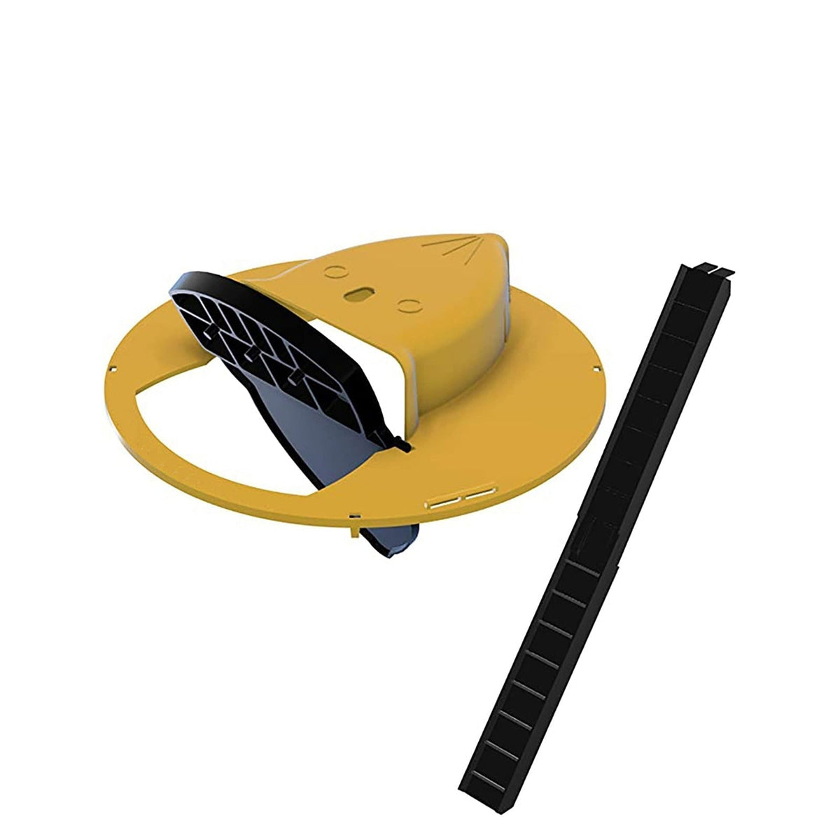 Mouse Trap Bucket Live Catch Release Rodent Plastic Yellow Black Humane Indoor - Image 5