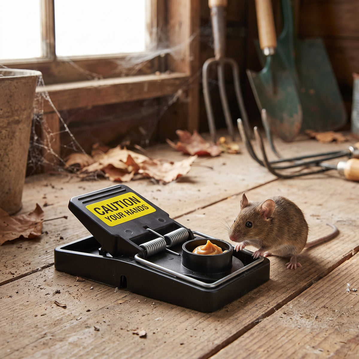 Mouse Trap Rat Rodent Killer Plastic Snap Black Pest Control Indoor Outdoor - Image 2