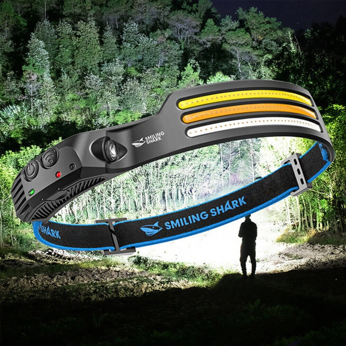 Niki USB Wide Rechargeable Headlamp - Image 1