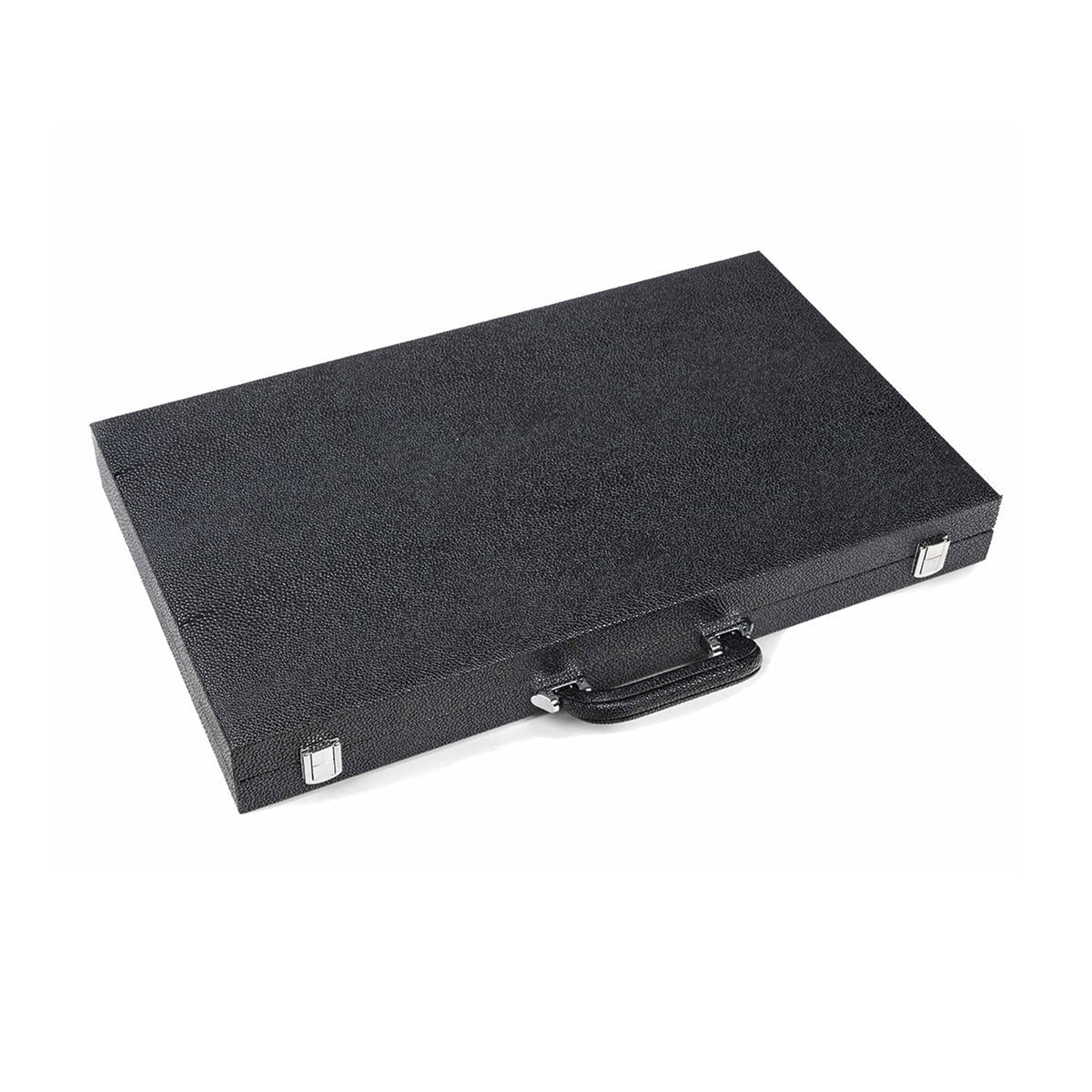 Onyx Backgammon Set With Elegant Stingray-Textured Frame - Image 2