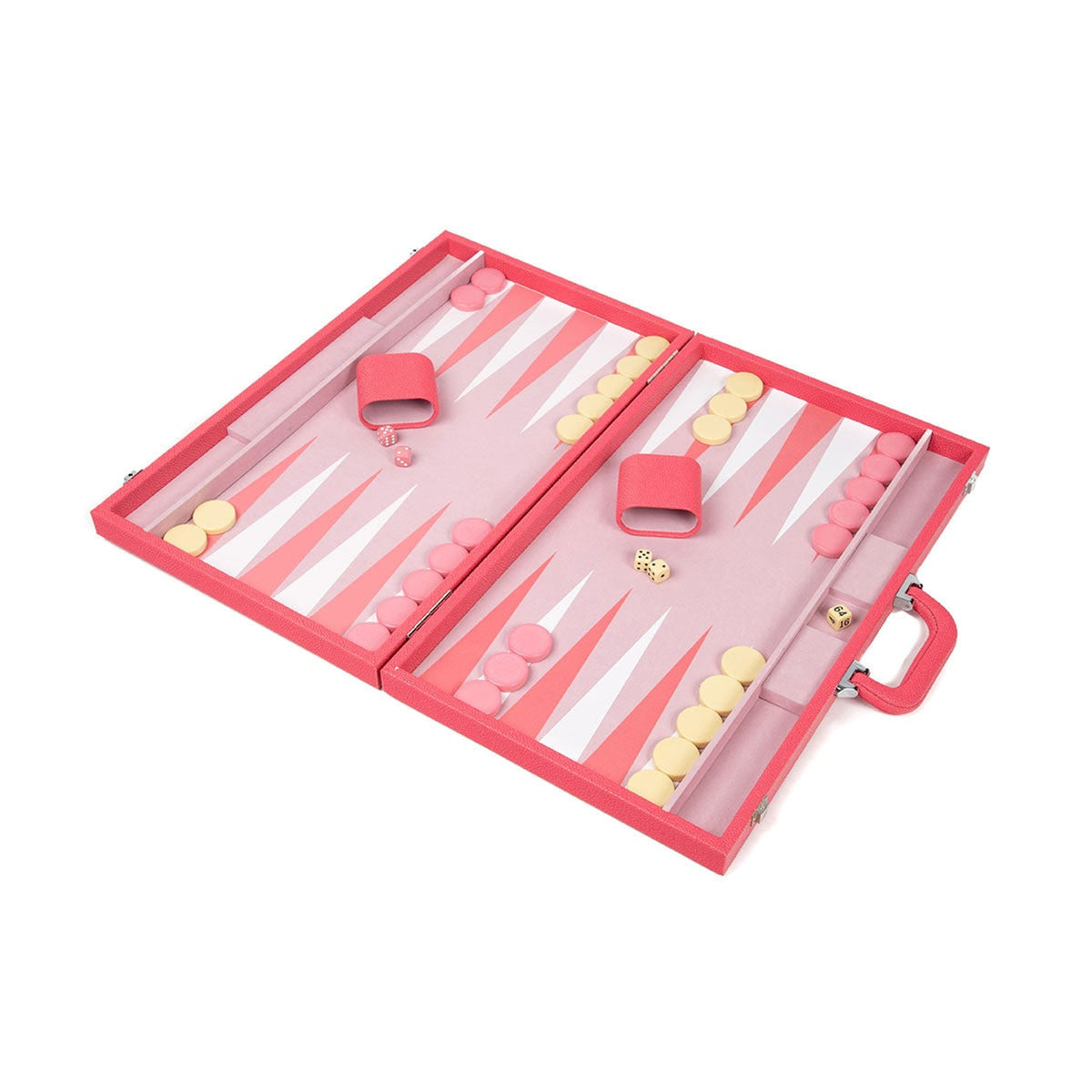 Onyx Backgammon Set With Elegant Stingray-Textured Frame - Image 6