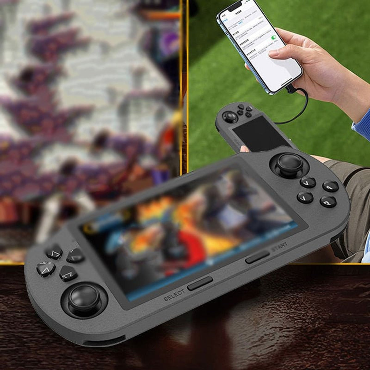Pixplay Portable Game Console With HD Display On-The-Go Gaming Fun - Image 6