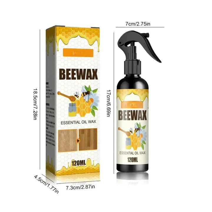 Polish For Wood Furniture Beeswax Care Spray 120ml Bamboo Leather Floor Treatment - Image 8