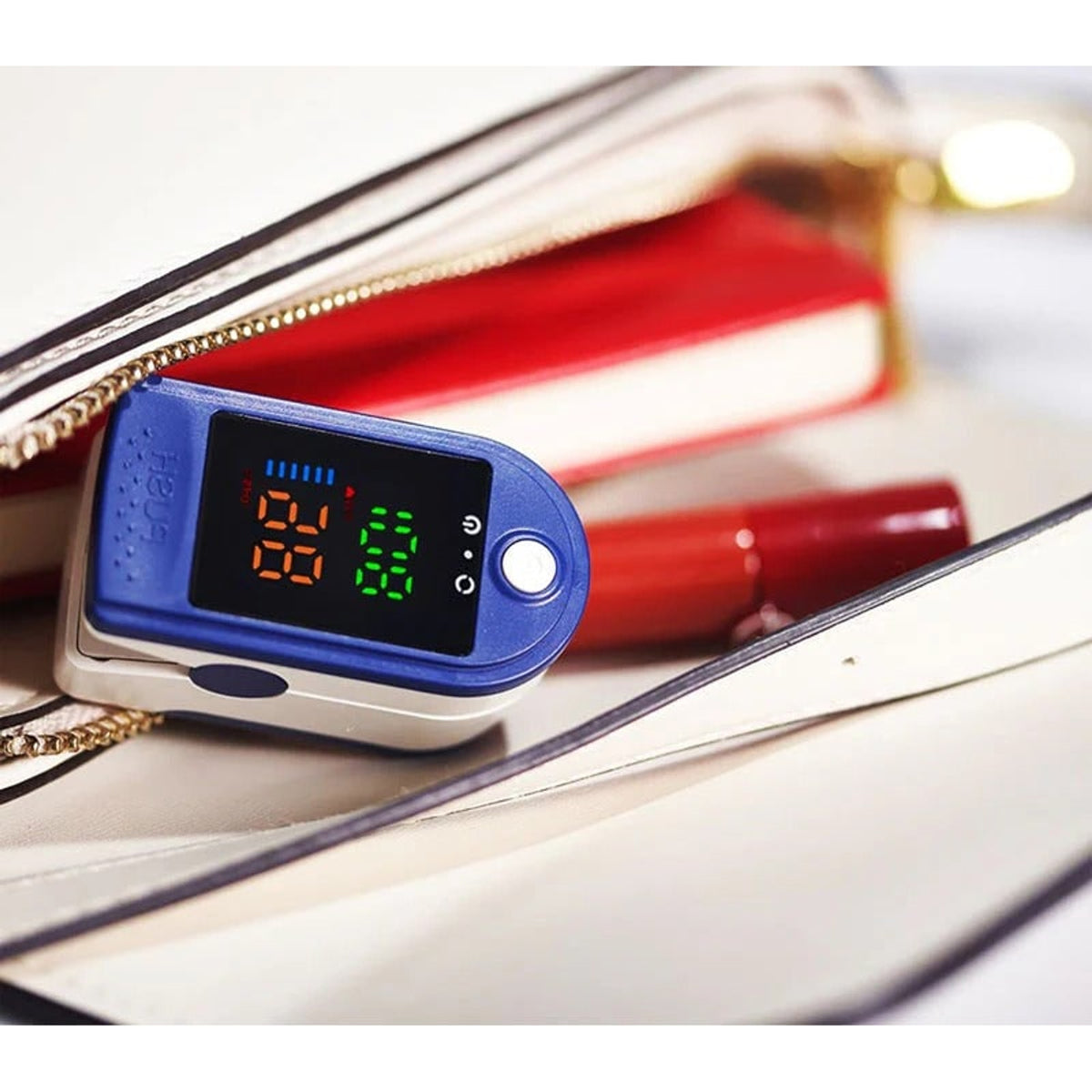 Precise Blood Oxygen Meter With Pain-Free Non-Invasive Fingertip Sensor And HD Color Display - Image 8