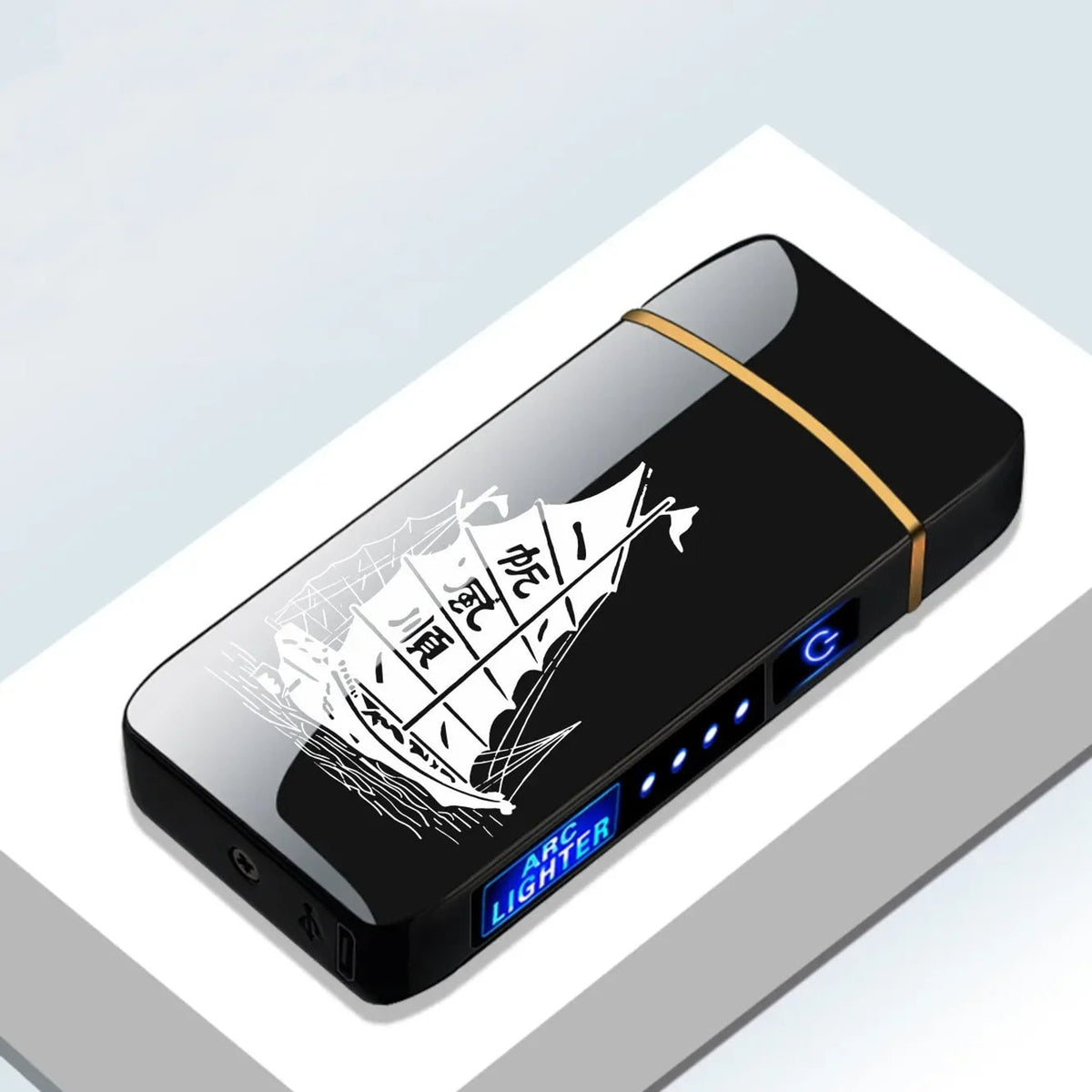 Rechargeable USB Plasma Lighter With Windproof Electronic Metal Design - Image 18