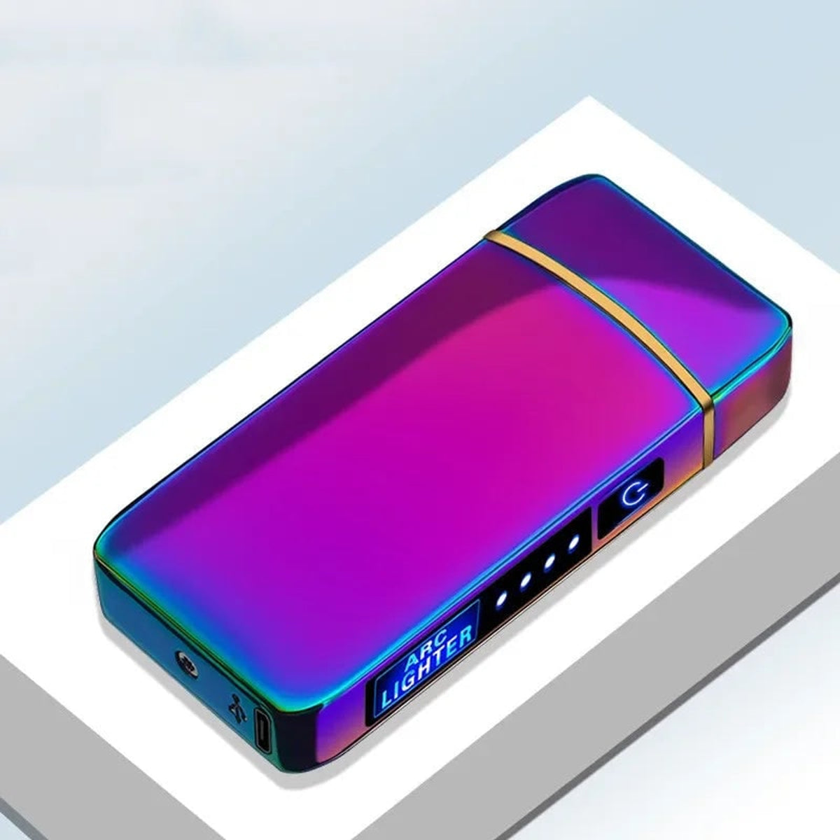 Rechargeable USB Plasma Lighter With Windproof Electronic Metal Design - Image 12