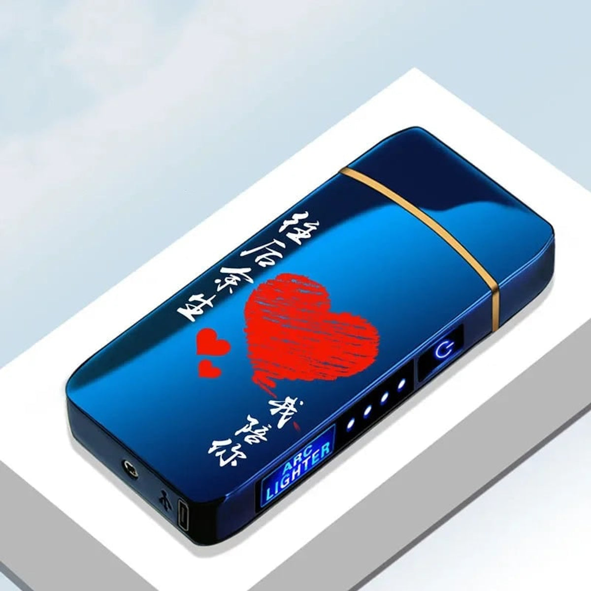 Rechargeable USB Plasma Lighter With Windproof Electronic Metal Design - Image 11