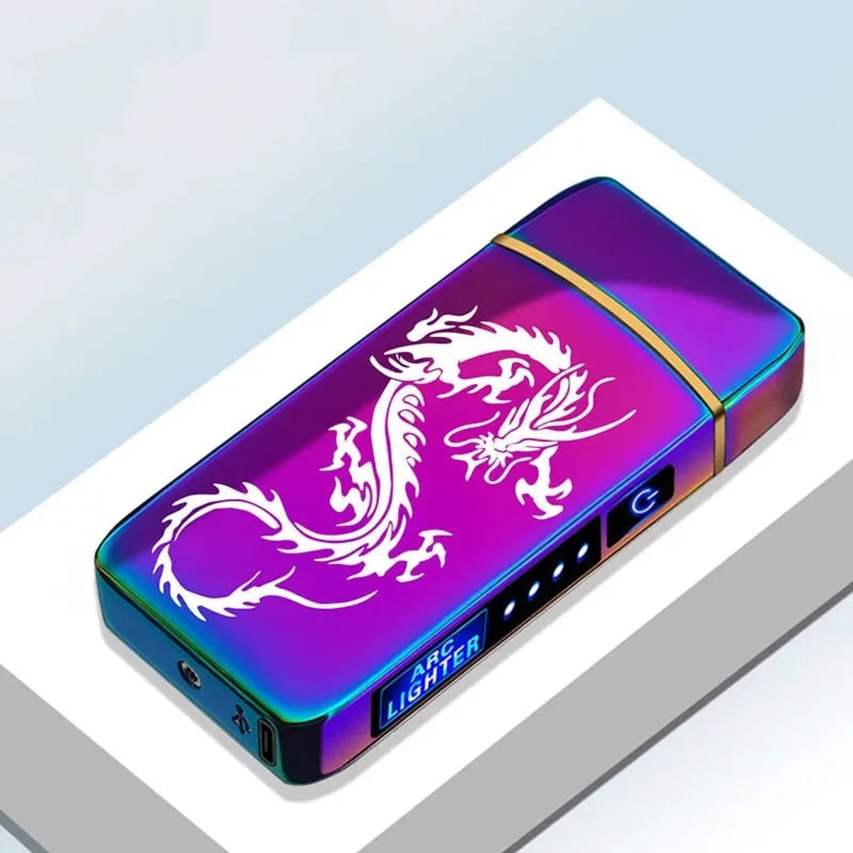 Rechargeable USB Plasma Lighter With Windproof Electronic Metal Design - Image 23