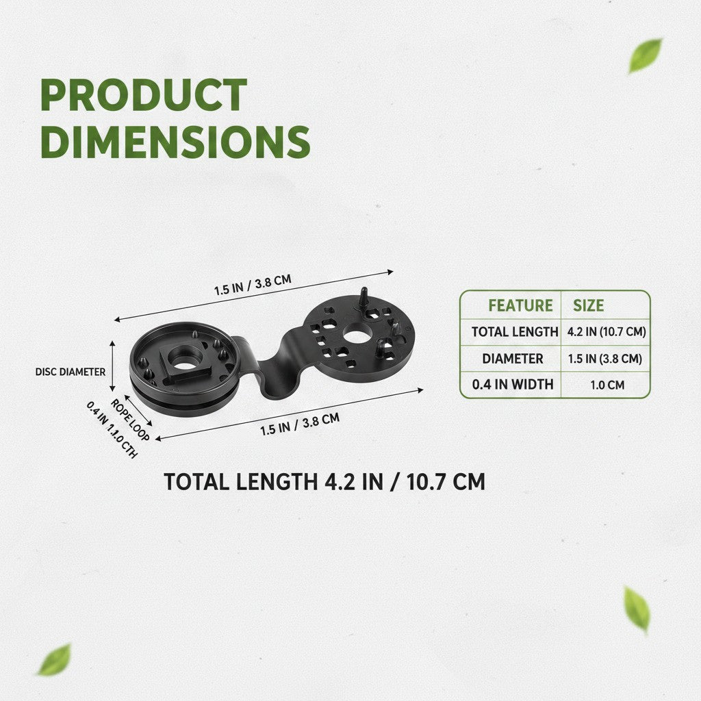 shade cloth clips dimensions and size guide