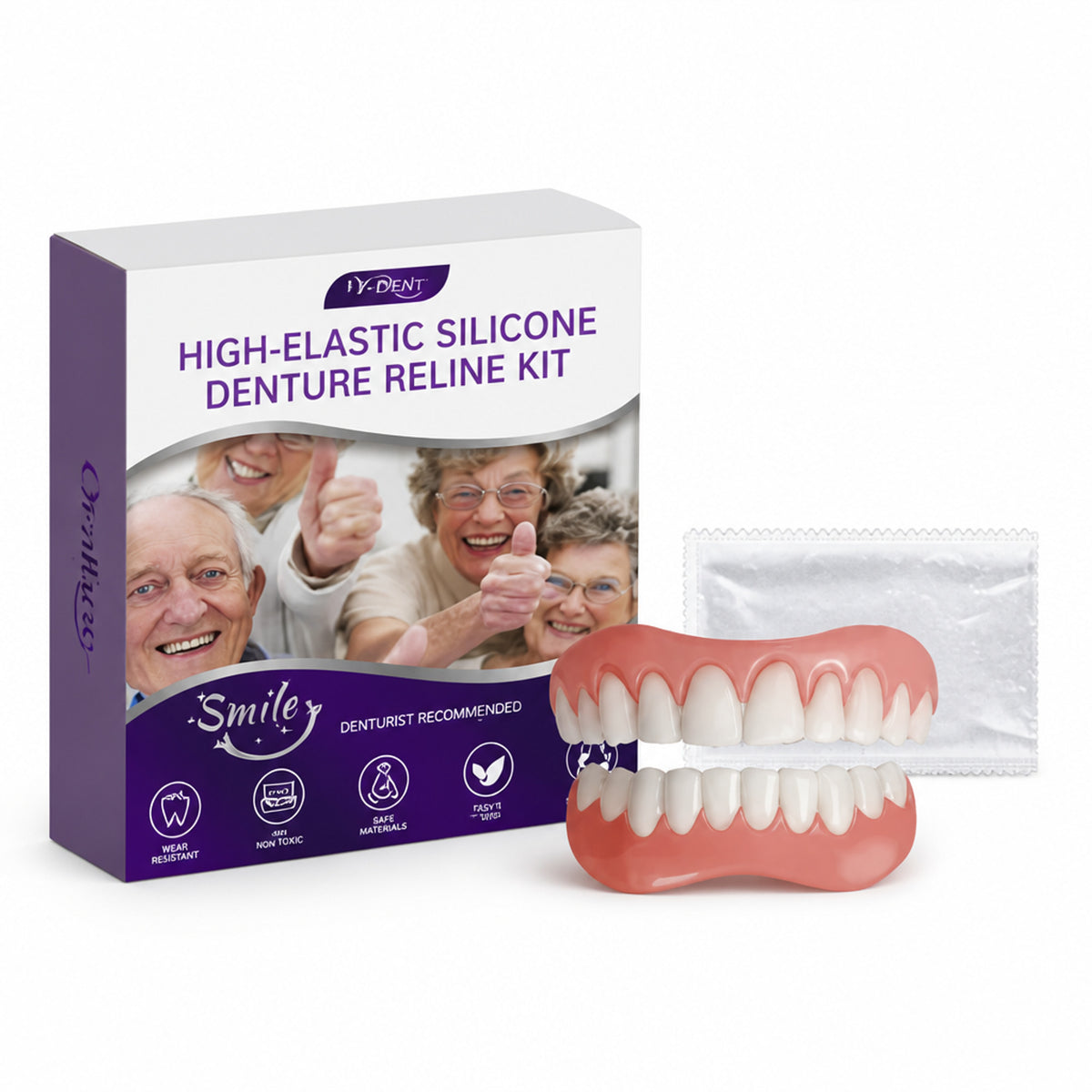 Silicone Denture Reline Kit For Comfortable Fit And Secure Support - Image 5
