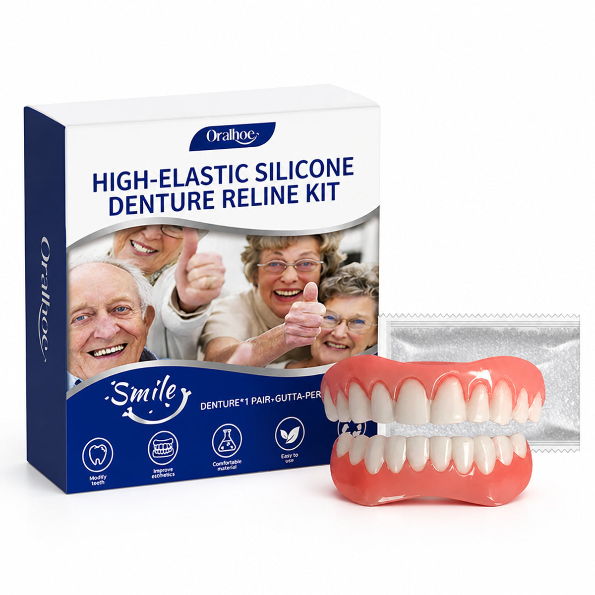 Silicone Denture Reline Kit For Comfortable Fit And Secure Support - Image 6