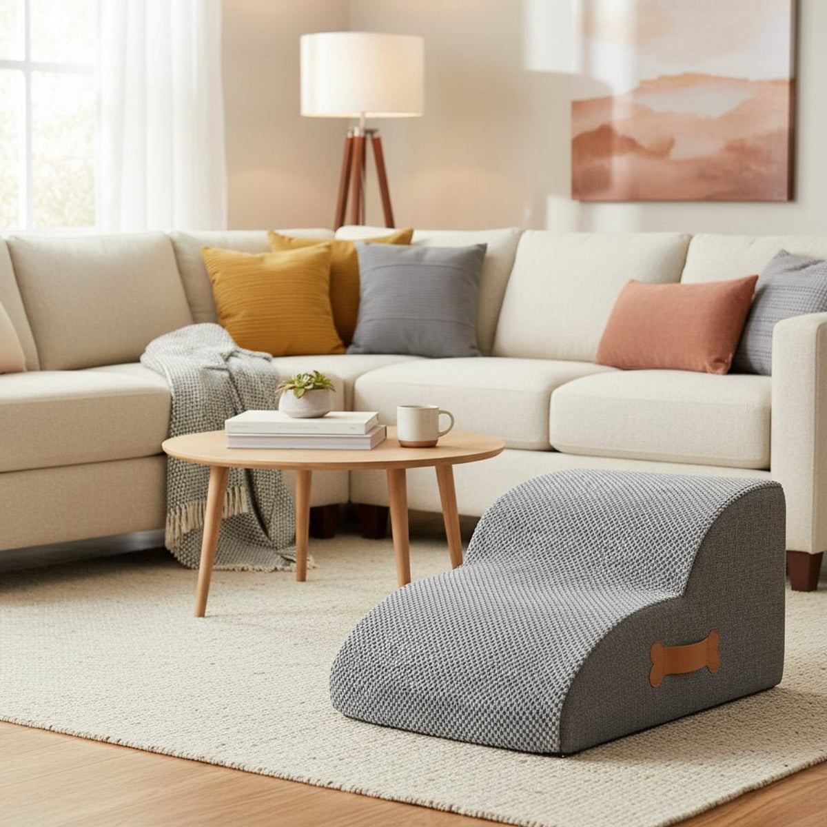 Soft Foam Bed Sofa Non Slip Pet Stairs Dog Steps - Image 2