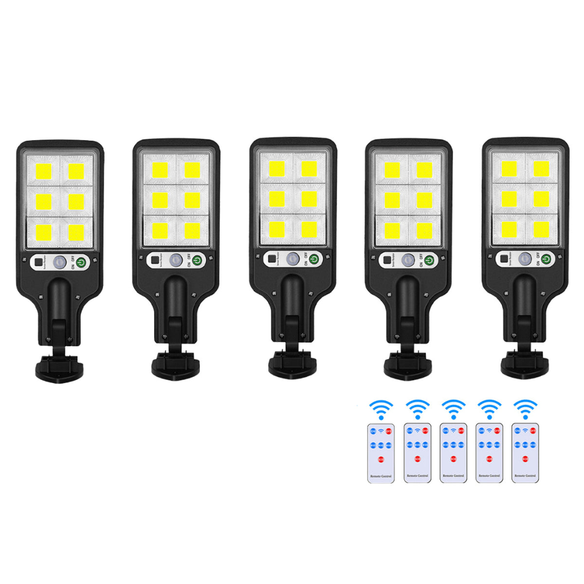 Solar LED Floodlight With Motion Sensor Waterproof Outdoor Security Light - Image 9