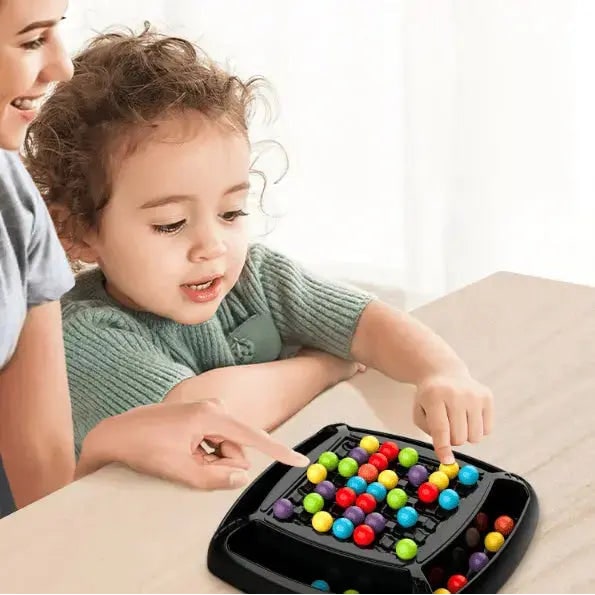 Strategy Board Game Colorful Ball Logic Family Plastic Brain Teaser Kids - Image 5