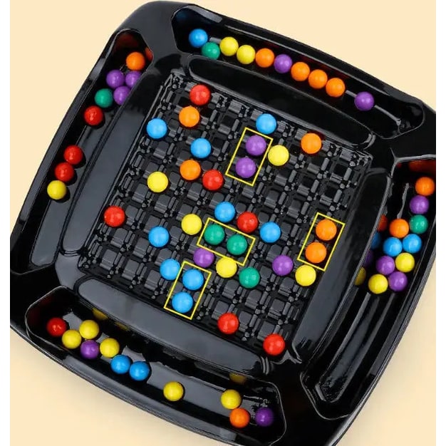 Strategy Board Game Colorful Ball Logic Family Plastic Brain Teaser Kids - Image 7