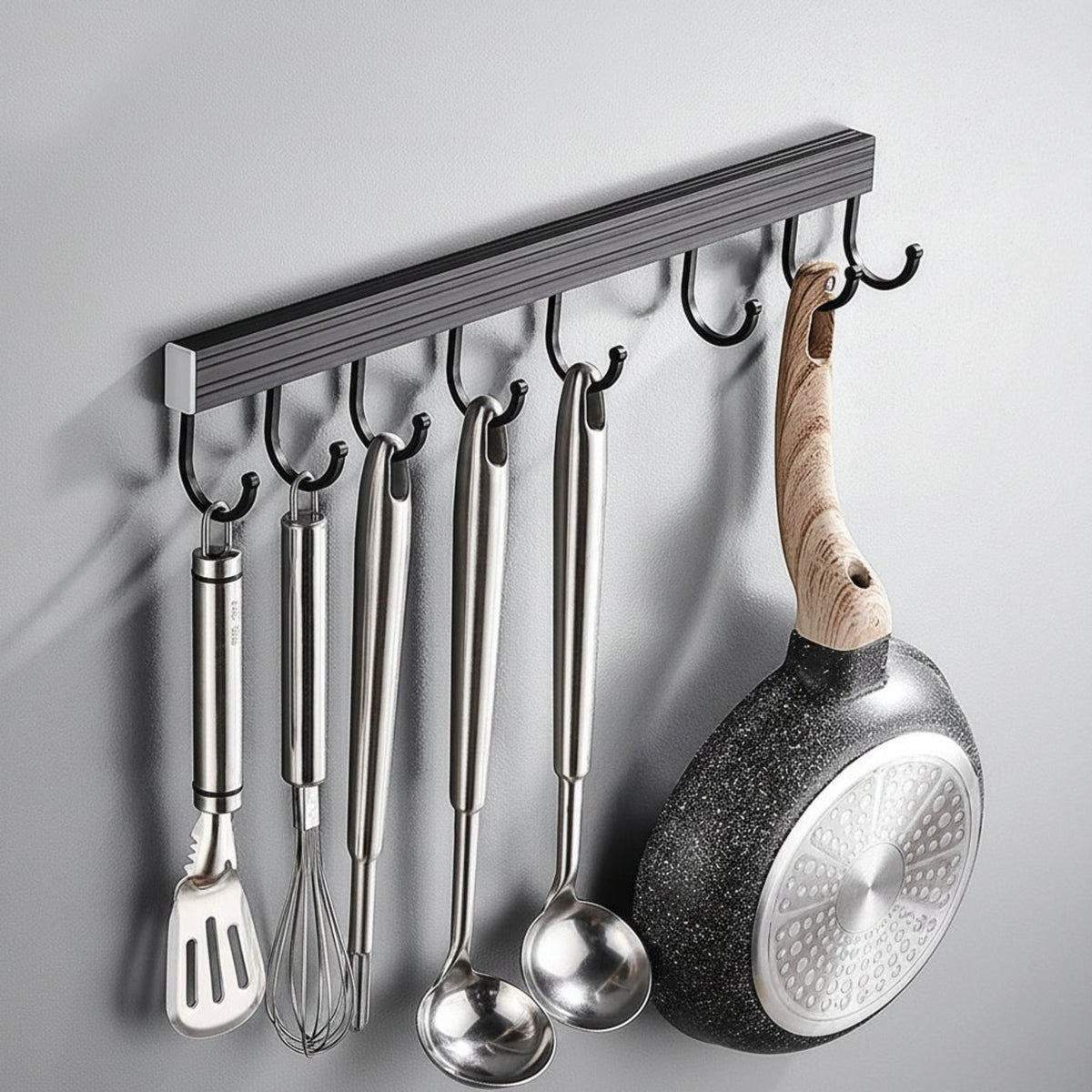 Wall Hook Organizer For Cutting Boards And Cooking Spoons - Image 8
