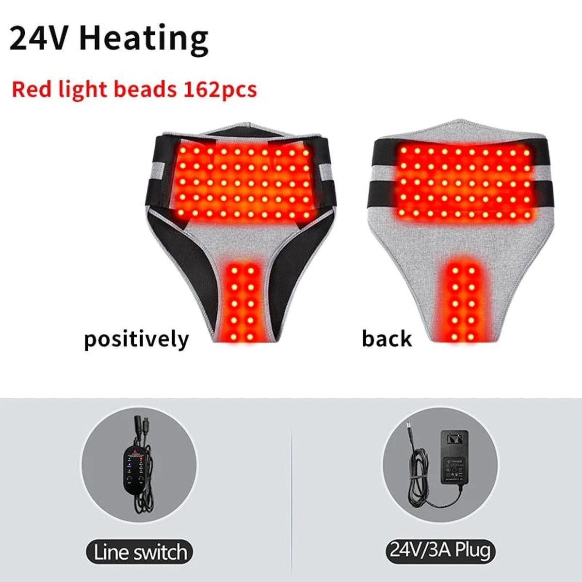 Wearable Heating Pad Women's Menstrual For Cramps With Electric Abdominal Lower Back Wrap - Image 13