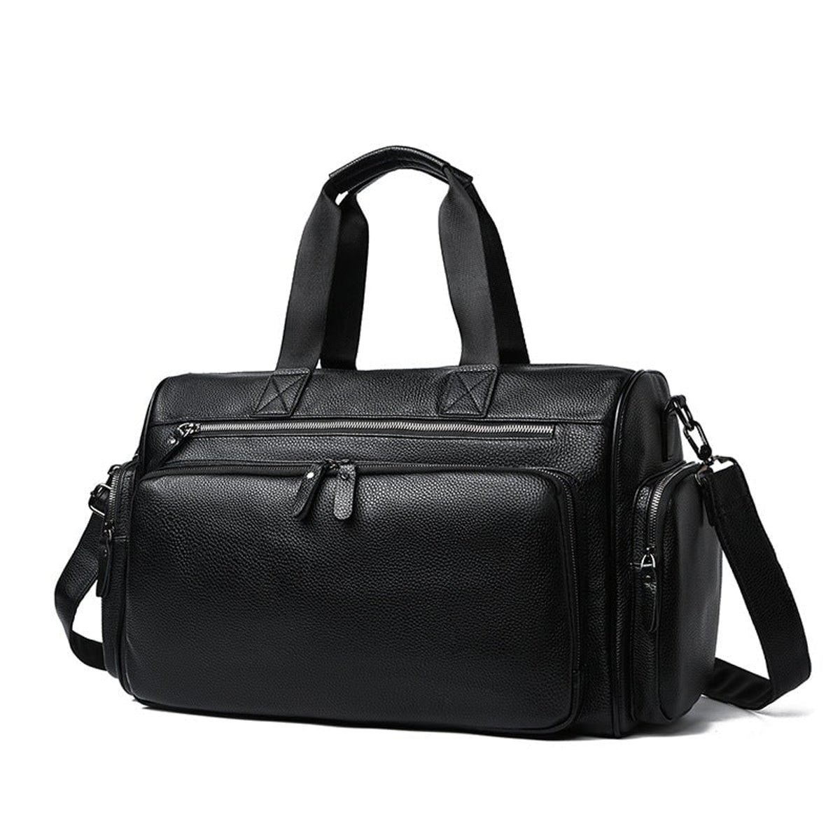 Weekender Travel Bag With Premium Multi-Compartment Design And Dual Handles With Detachable Shoulder Strap - Image 3