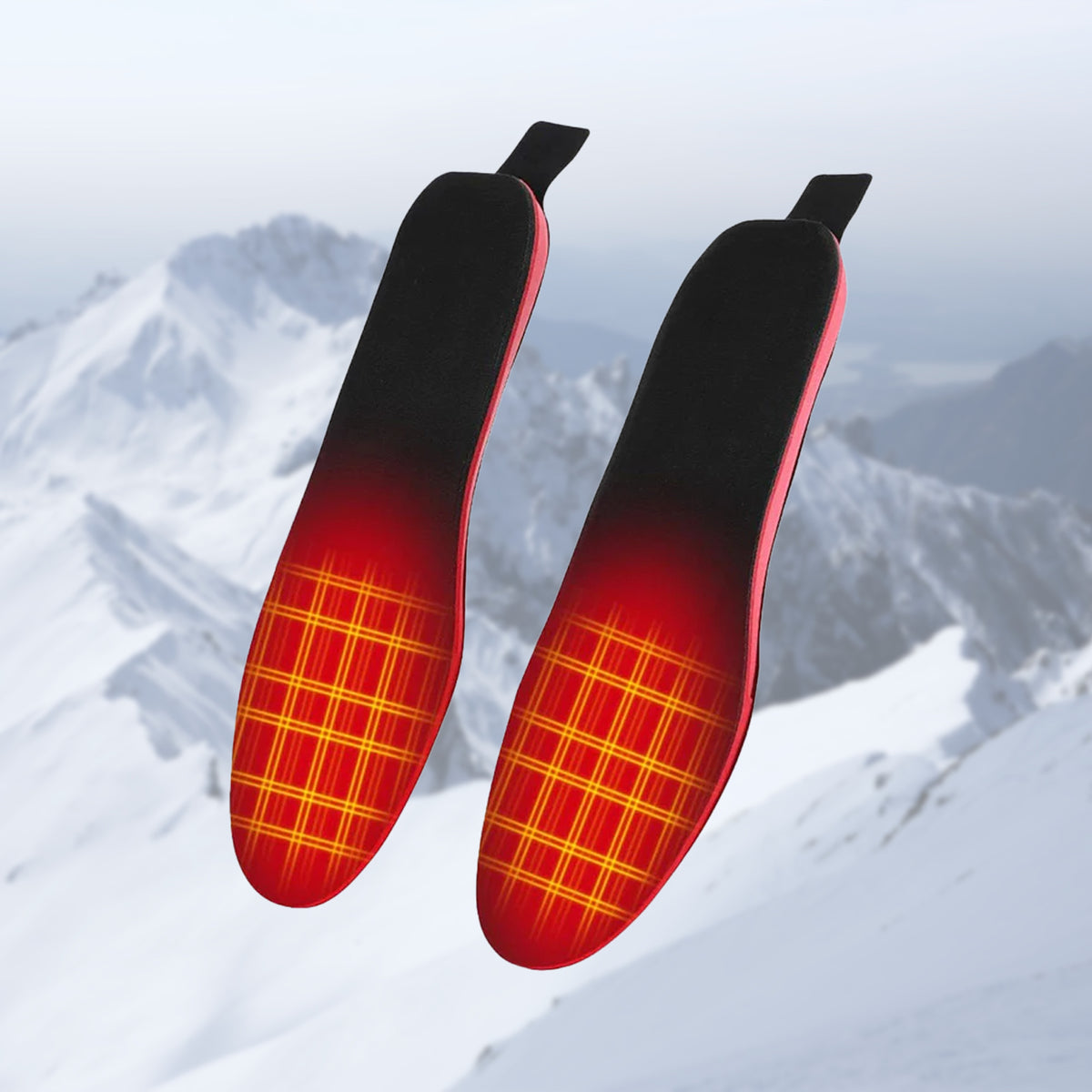 Wireless Heated Shoe Insoles With Remote Control Arch Support And USB Charging Trim To Fit - Image 6